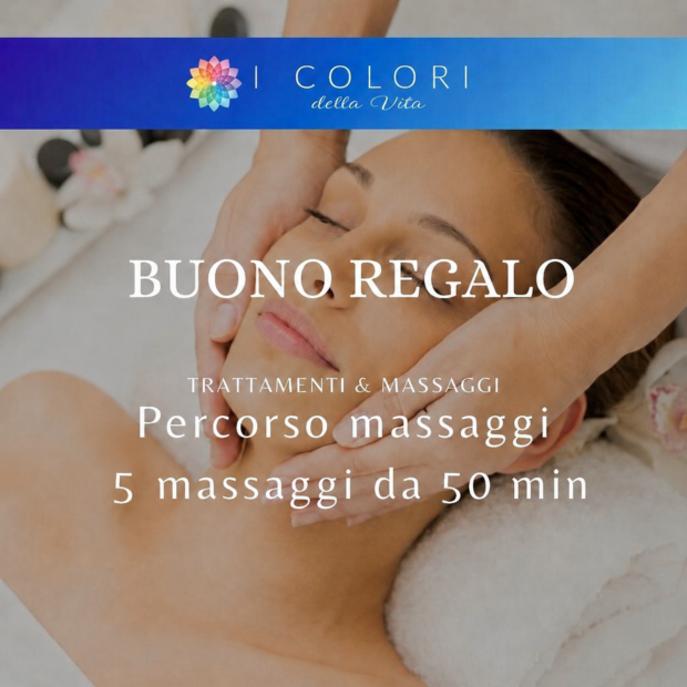 Buono Regalo Trattamenti & Massaggi: Percorso Massaggio (5 Massaggi da 50 minuti)